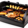 IRONWALLS Flame Broiler Kit for Pit Boss 820 Pellet Grill Steel Cover-6