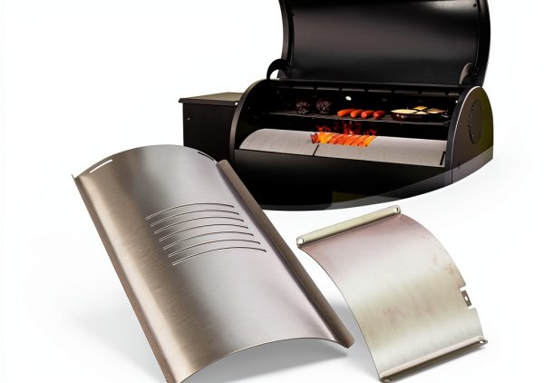 IRONWALLS Flame Broiler Kit for Pit Boss 820 Pellet Grill Steel Cover-0