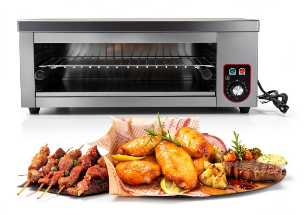 1500W Electric Cheese Melter Grill LOYALHEARTDY Stainless Salamander-2