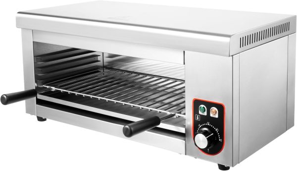 1500W Commercial Cheese Melter Salamander Broiler Milzeone HT-936-6