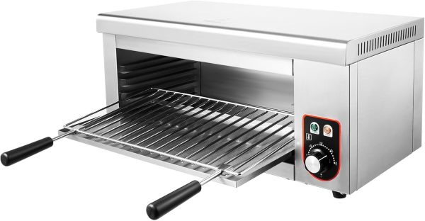 1500W Commercial Cheese Melter Salamander Broiler Milzeone HT-936-8