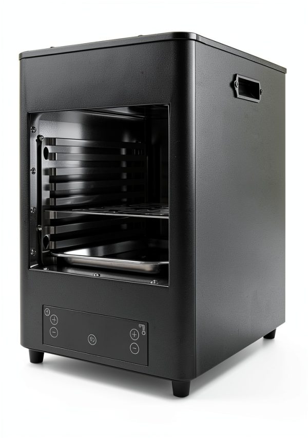 Electric Steak Broiler CRYBY 10-Slot Infrared Grill 1700W Steel-1