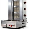 Shawarma Machine Li Zhen 3-Burner Gyro Grill, Silver 41.9 lbs-4