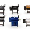 IRONWALLS Flame Broiler Kit for Pit Boss 820 Pellet Grill Steel Cover-2
