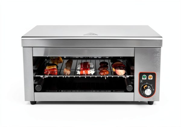 Commercial Salamander Broiler HinLIaDa HT-936 1500W Stainless Steel-1
