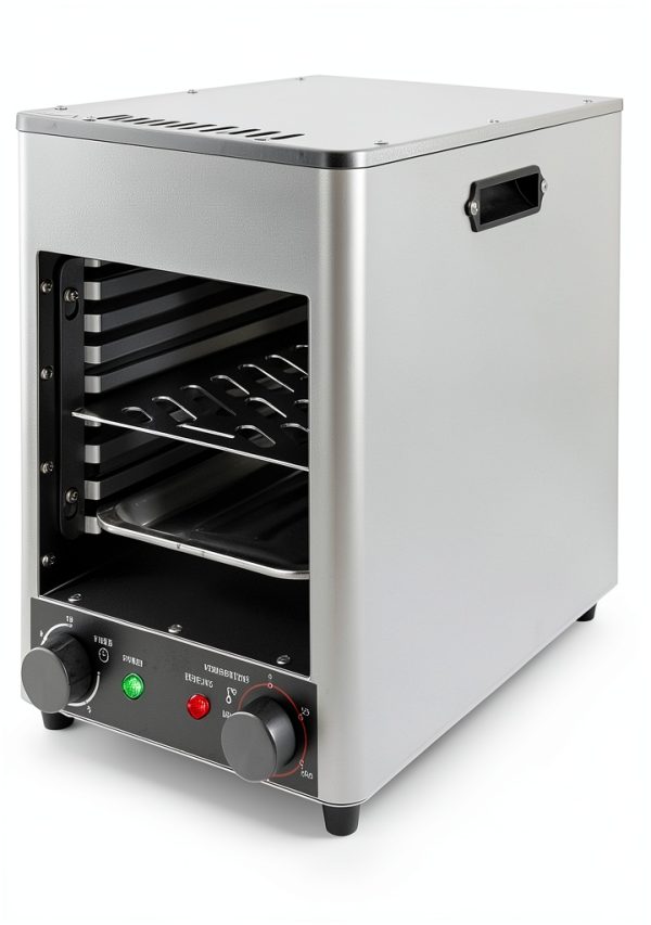 Electric Steak Oven CRYBY 1700W Stainless Steel Indoor Grill Silver-1