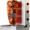 Shawarma Machine Li Zhen 3-Burner Gyro Grill, Silver 41.9 lbs-7