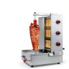 Shawarma Machine Li Zhen 3-Burner Gyro Grill, Silver 41.9 lbs-5