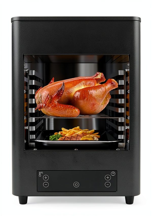 Infrared Electric Steak Broiler AHULIN 1700W Smokeless Oven Grey-0