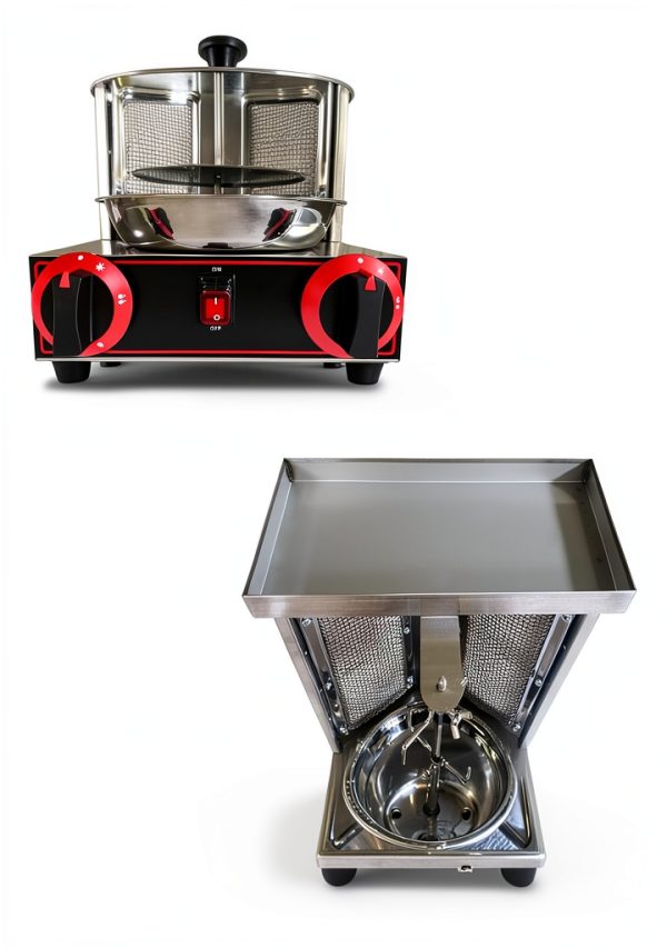 Shawarma Grill Machine WYDDDARY 2-Burner LP Vertical Rotating Broiler-3