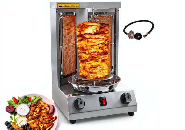 XXUNYNUIN Shawarma Grill Machine is a gas rotisserie-0