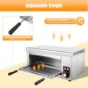 1500W Commercial Cheese Melter Salamander Broiler Milzeone HT-936-3