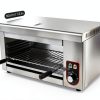 Electric Cheese Melter Cheesemelter Grill, 1500W Commercial Countertop Salamander Broiler, Cheesemelter Broiler Stainless Steel Toaster Oven, Melt Cheese, Toast Sandwiches, Grill Steaks-8