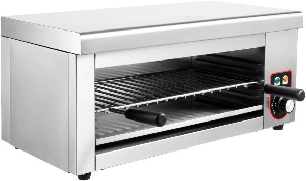 1500W Commercial Cheese Melter Salamander Broiler Milzeone HT-936-7