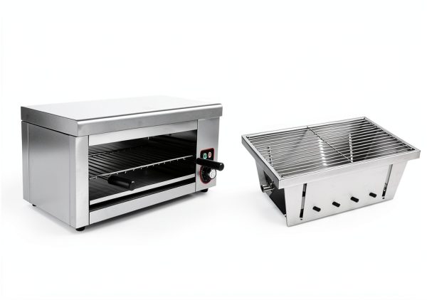 2000W Salamander Broiler choayun Cheese Melter 122-572°F 4‑Level-6