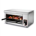 Commercial Cheese Melter 1500W ZHFEISY Wall‑Mounted Salamander Broiler-0
