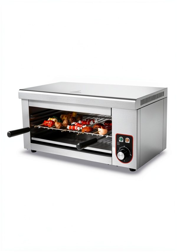 Commercial Cheese Melter 1500W ZHFEISY Wall‑Mounted Salamander Broiler-0