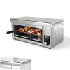 Electric Cheese Melter Cheesemelter Grill, 1500W Commercial Countertop Salamander Broiler, Cheesemelter Broiler Stainless Steel Toaster Oven, Melt Cheese, Toast Sandwiches, Grill Steaks-6