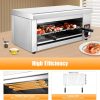 1500W Commercial Salamander Broiler Nwkxnrt Steel Cheese Melter-2