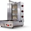 Shawarma Machine Li Zhen 3-Burner Gyro Grill, Silver 41.9 lbs-1