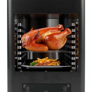 Electric Steak Broiler CRYBY 10-Slot Infrared Grill 1700W Steel-0
