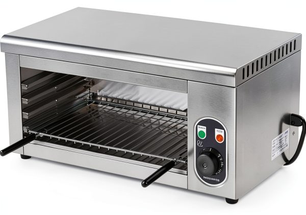2000W Salamander Broiler choayun Cheese Melter 122-572°F 4‑Level-8