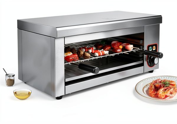 2000W Salamander Broiler choayun Cheese Melter 122-572°F 4‑Level-1