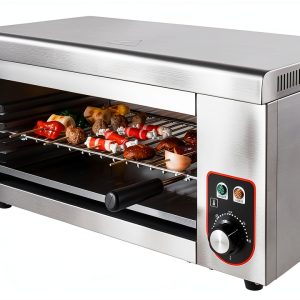 Electric Cheese Melter 110V 2000W Salamander Broiler BBQ Gril Countertop Cheese Melting Grill For Restaurant Kitchen Home Commercial Equipment Grilling Meat Steak Fish-0