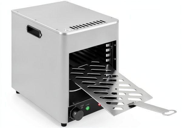 Electric Steak Oven CRYBY 1700W Stainless Steel Indoor Grill Silver-3