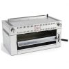 36" Heavy-Duty Natural Gas Salamander Broiler | Cheese Melter with Adjustable Spring-Balanced Lifting System (6) Infrared Burners | 36"W x 19"D x 19"H, Stainless Steel (Mounting Kit Included)-0