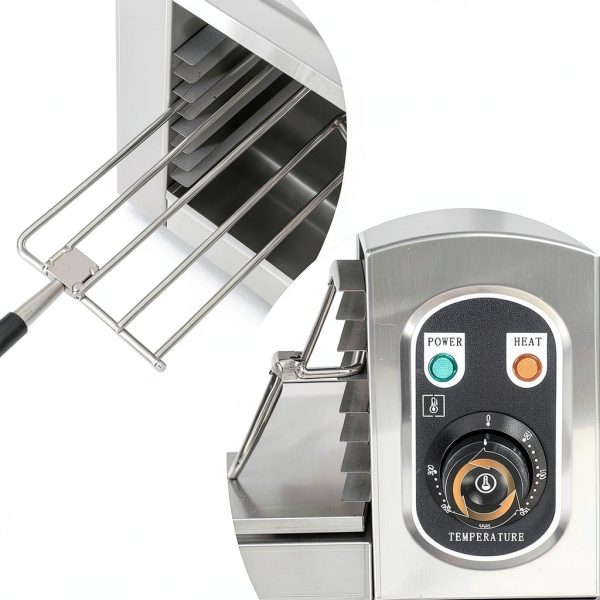 Electric Cheese Melter Salamander Broiler 2000W Stainless Steel CG-936-3