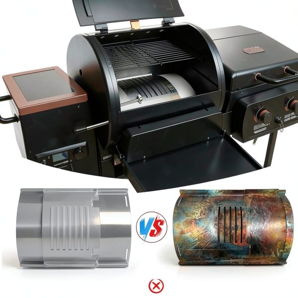 PB1285KC Flame Broiler Kit for Pit Boss Platinum KC Combo Charleston 1020 Combo Series Grill,PB1285KC Replacement Parts with Platinum KC(PB1285KC), PB1020NX, 60355 31141-6
