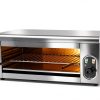 2000W Salamander Broiler, Electric Raclette Grill Cheese Melter, WQV Commercial Wall Mount or Countertop Stainless Steel Toaster Oven 50℃-300℃ for Cheese Steak Meat-2