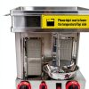 Shawarma Grill Machine INTSUPERMAI 3-Burner Vertical Broiler LP Gas-6