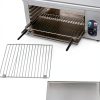 2000W Salamander Broiler, Electric Raclette Grill Cheese Melter, WQV Commercial Wall Mount or Countertop Stainless Steel Toaster Oven 50℃-300℃ for Cheese Steak Meat-6