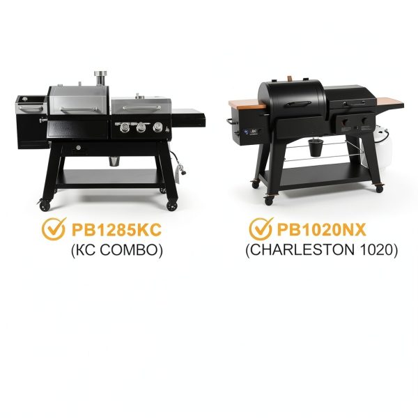 PB1285KC Flame Broiler Kit for Pit Boss Platinum KC Combo Charleston 1020 Combo Series Grill,PB1285KC Replacement Parts with Platinum KC(PB1285KC), PB1020NX, 60355 31141-3