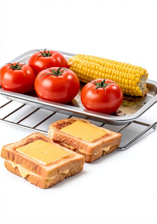 2000W Salamander Broiler, Electric Raclette Grill Cheese Melter, WQV Commercial Wall Mount or Countertop Stainless Steel Toaster Oven 50℃-300℃ for Cheese Steak Meat-7