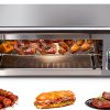 Electric Cheese Melter Salamander Broiler 2000W Stainless Steel CG-936-0