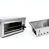 Electric Cheese Melter 2000W DYRABREST 24in Stainless Steel Salamander-6