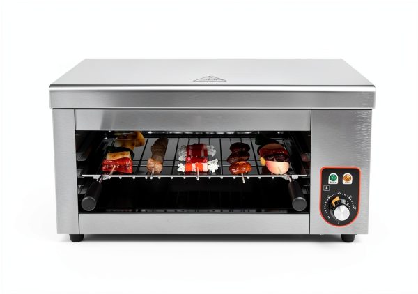 Electric Cheese Melter 2000W DYRABREST 24in Stainless Steel Salamander-1
